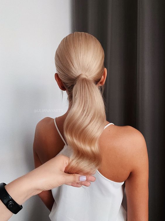 Soft Low Ponytail 3