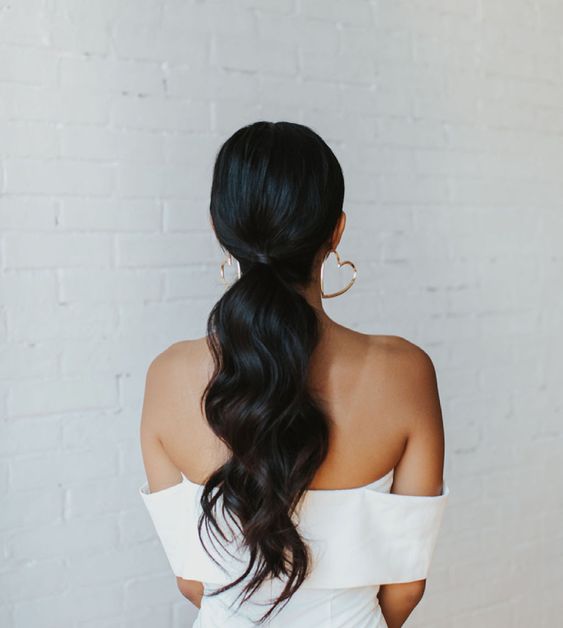 Soft Low Ponytail 4