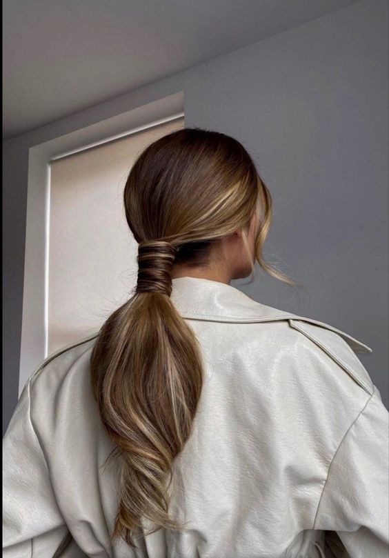 Soft Low Ponytail 6