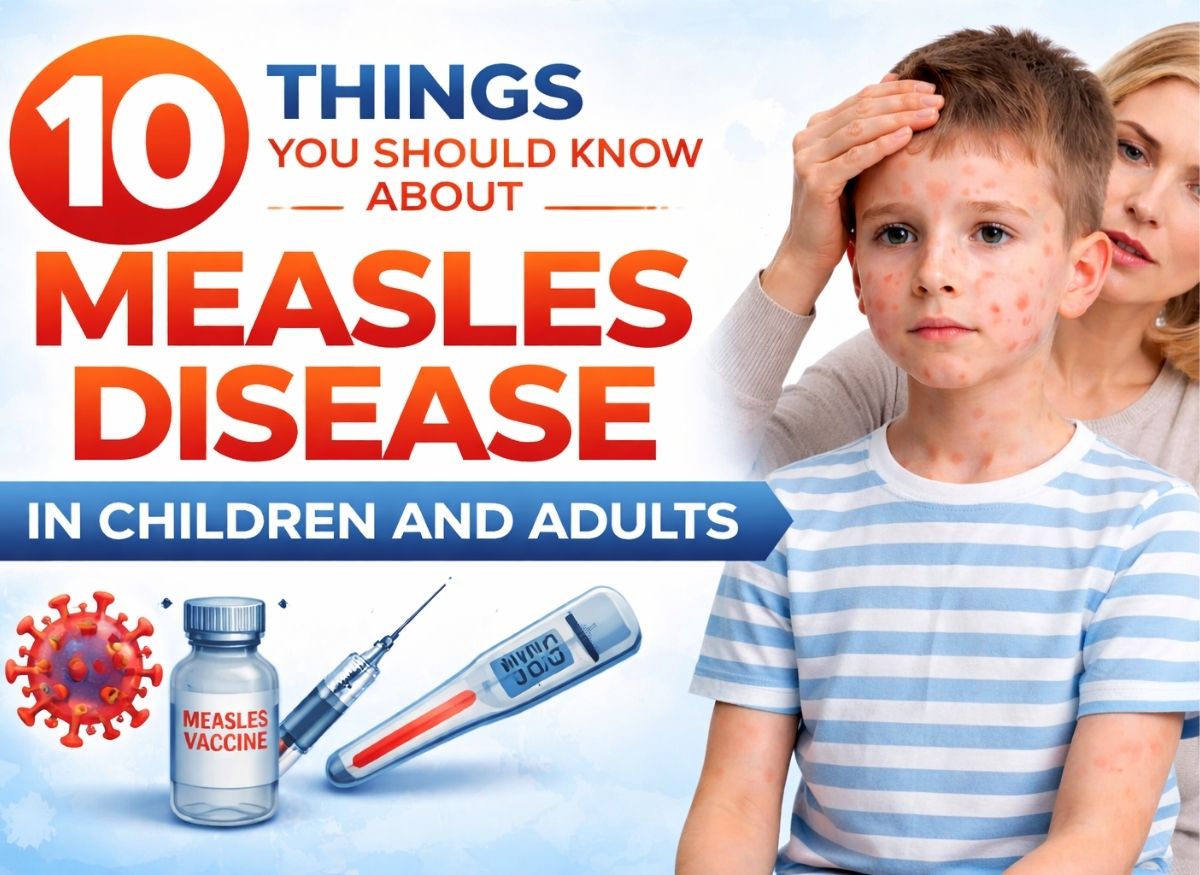 10 Things You Should Know About Measles Disease in Children and Adults