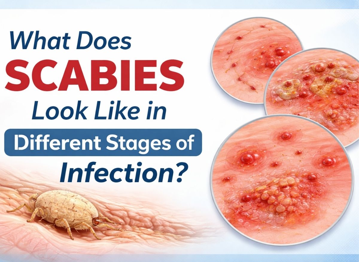 What Does Scabies Look Like in Different Stages of Infection?