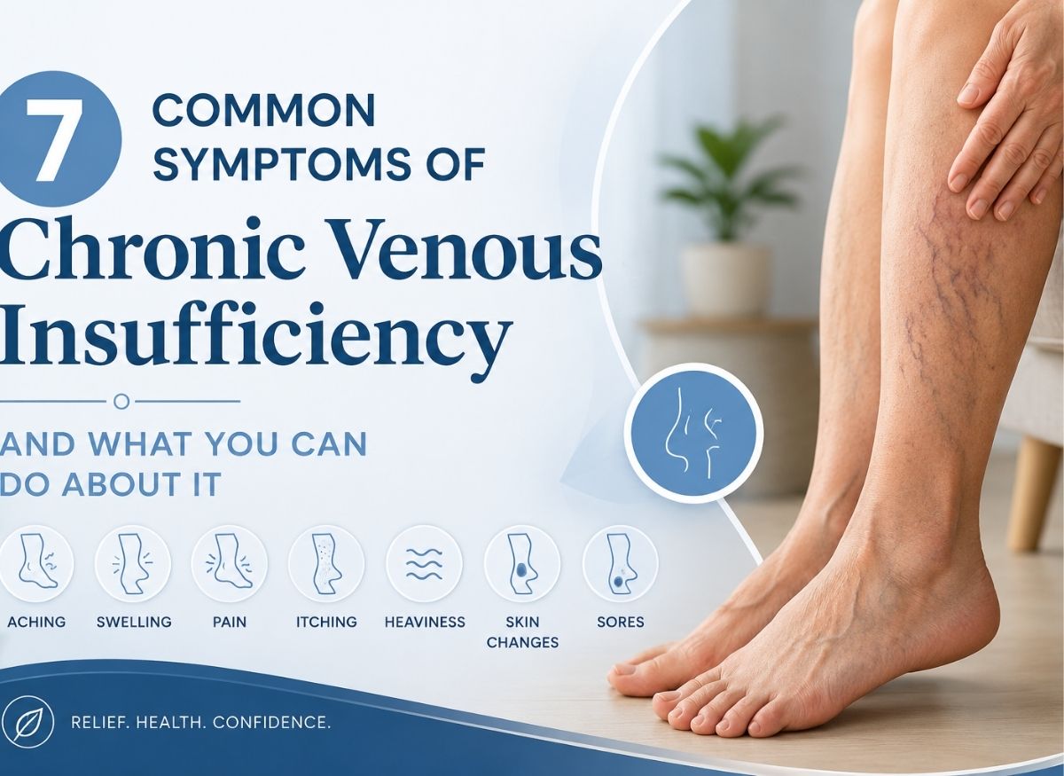 7 Common Symptoms of Chronic Venous Insufficiency and What You Can Do About It