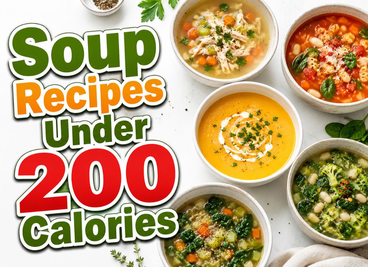 30 Easy Soup Recipes Under 200 Calories Busy Moms Will Love